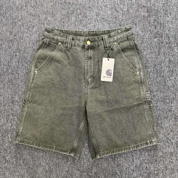 Carhartt Workwear Shorts Light Wash Denim Shorts - 32