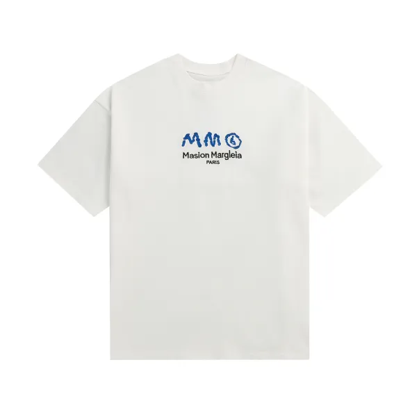 Maison Margiela Numbered Logo T-Shirt Black/White - 27