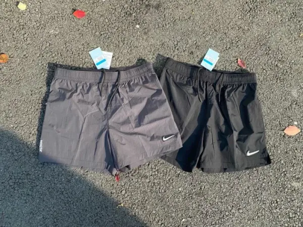 Nike NOCTA Tech Shorts Gray and Black - 3