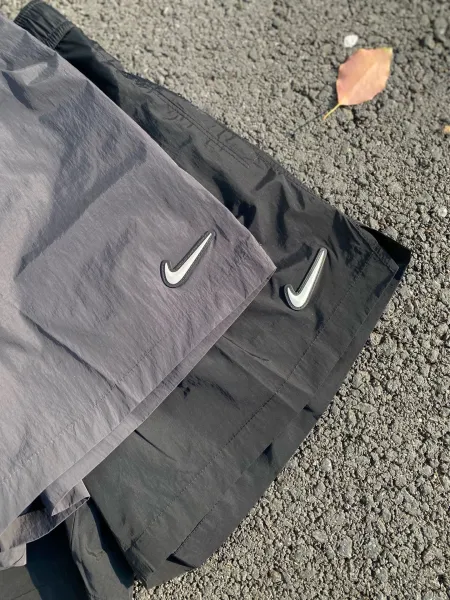 Nike NOCTA Tech Shorts Gray and Black - 8