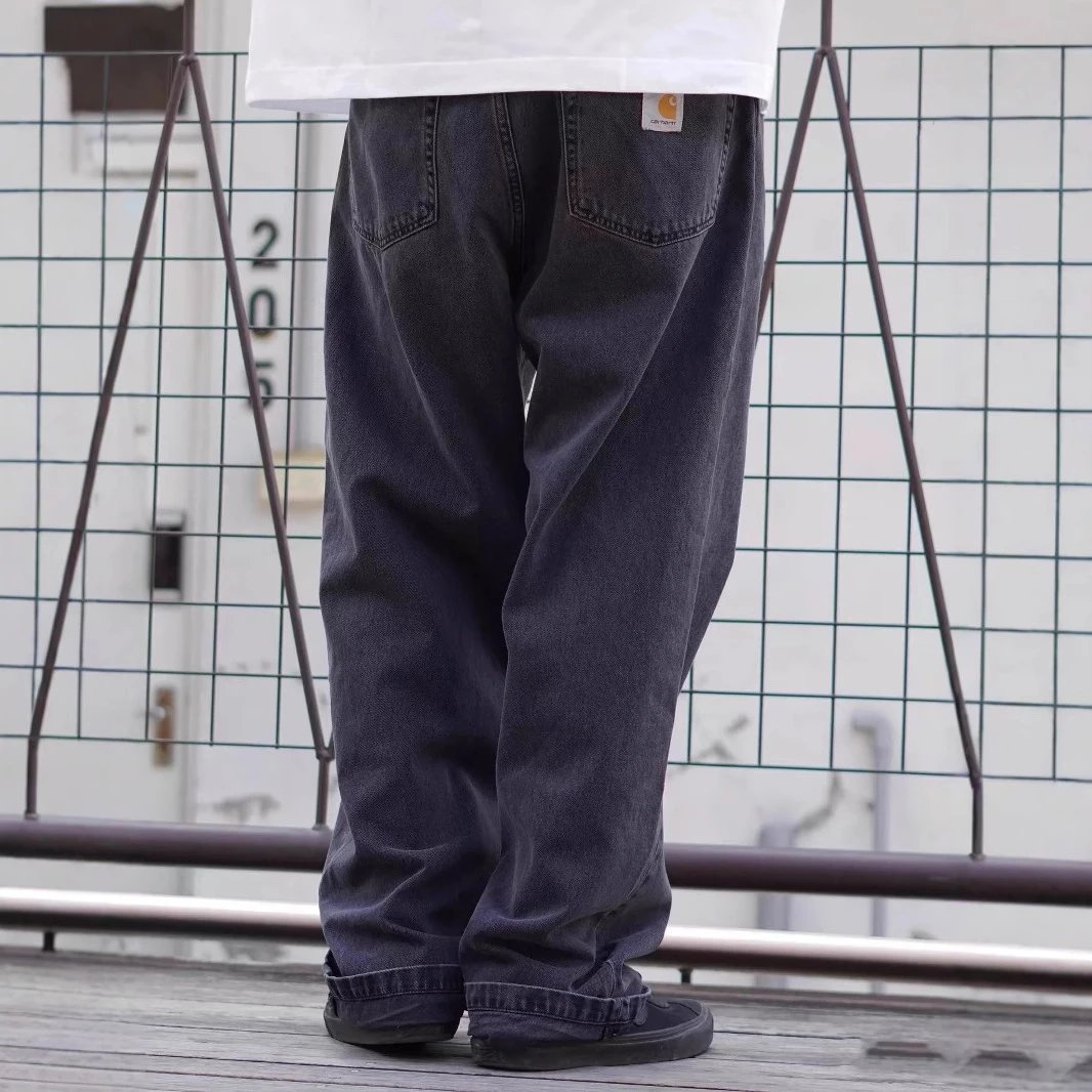 Carhartt Jeans Straight-Leg with Logo Back Pocket Patch image 4