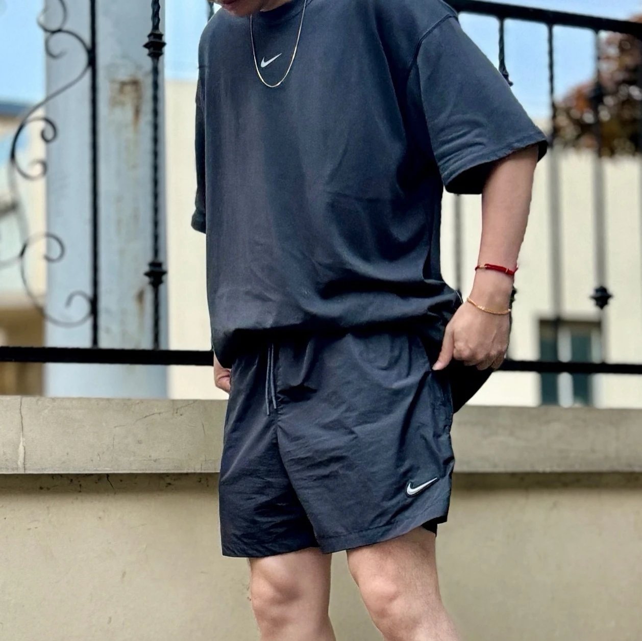 Nike shorts zipper pocket comfortable soft breathable shorts