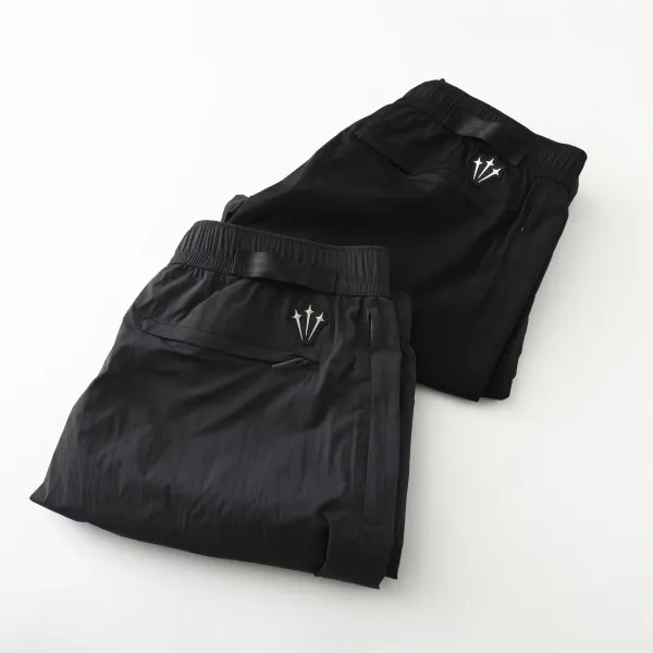 Nike NOCTA Tech Shorts Gray and Black - 10