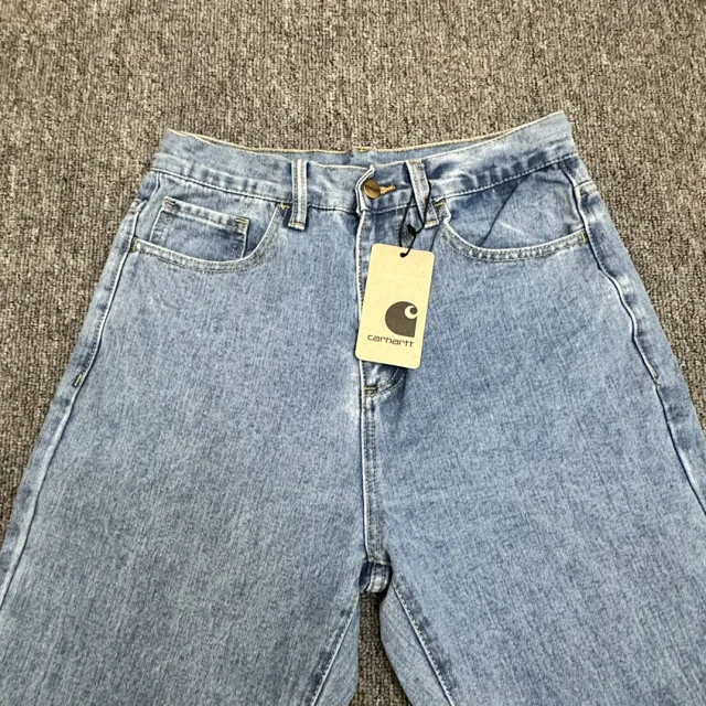 Carhartt Jeans Straight-Leg with Logo Back Pocket Patch product detail image 16