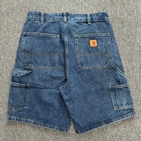 Carhartt Workwear Shorts Light Wash Denim Shorts - 26