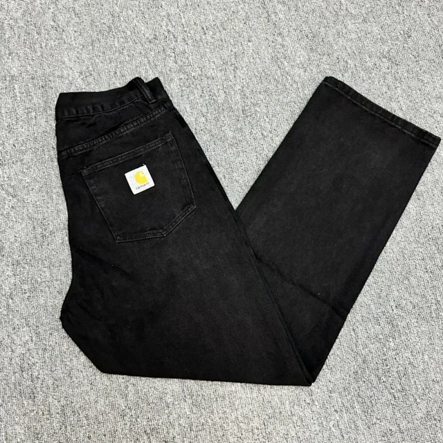 Carhartt Jeans Straight-Leg with Logo Back Pocket Patch product detail image 21