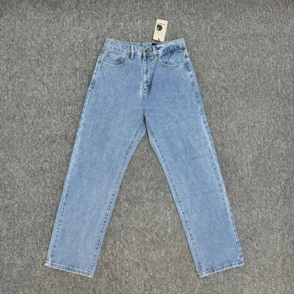 Carhartt Work In Progress Relaxed Fit Washed Denim Jeans - 14