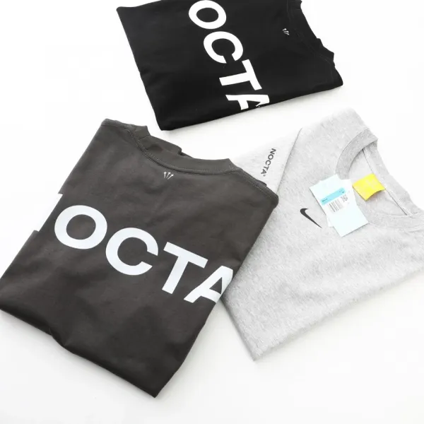 NOCTA x Drake 'Backprint' Graphic T-Shirt Charcoal Gray T-Shirt - 16