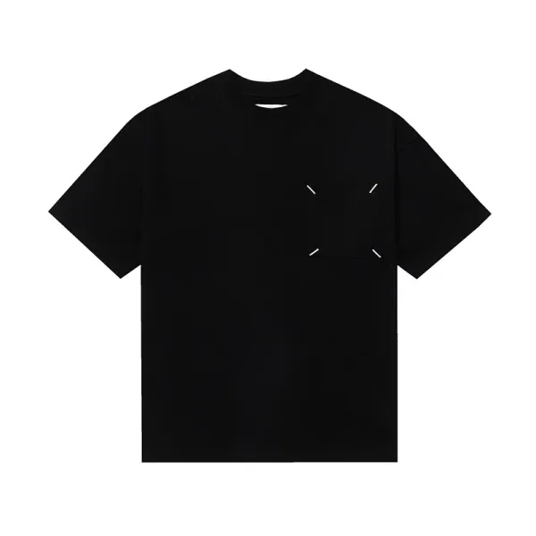 Maison Margiela Numbered Logo T-Shirt Black/White - 30