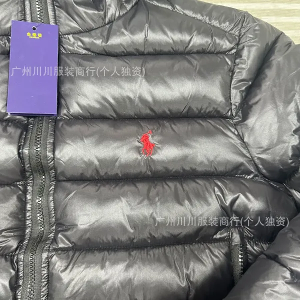 Ralph Lauren Polo Bear Down Jacket Gray - 3