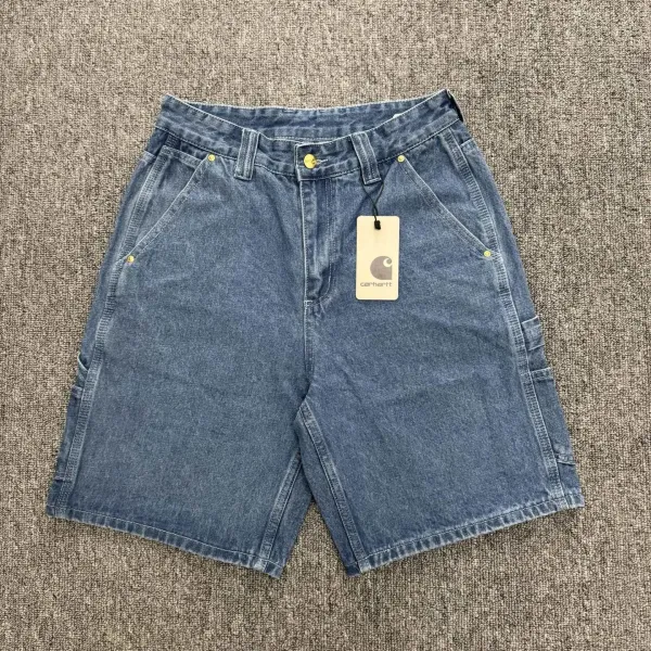 Carhartt Workwear Shorts Light Wash Denim Shorts - 30