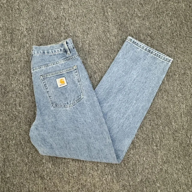 Carhartt Jeans Straight-Leg with Logo Back Pocket Patch product detail image 15