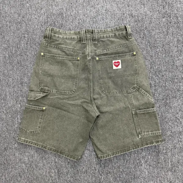 Carhartt Workwear Shorts Light Wash Denim Shorts - 33