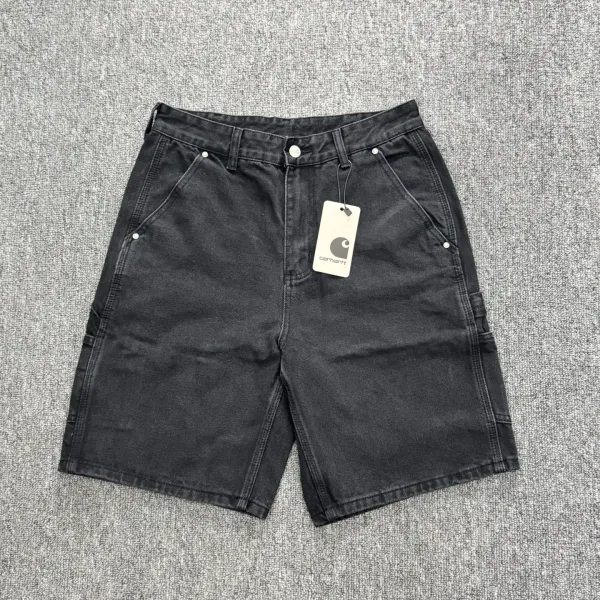 Carhartt Workwear Shorts Light Wash Denim Shorts - 28