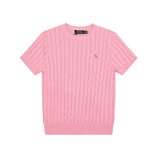 Polo Ralph Lauren Knitwear Cable-Knit Short-Sleeve Crewneck product detail image 2