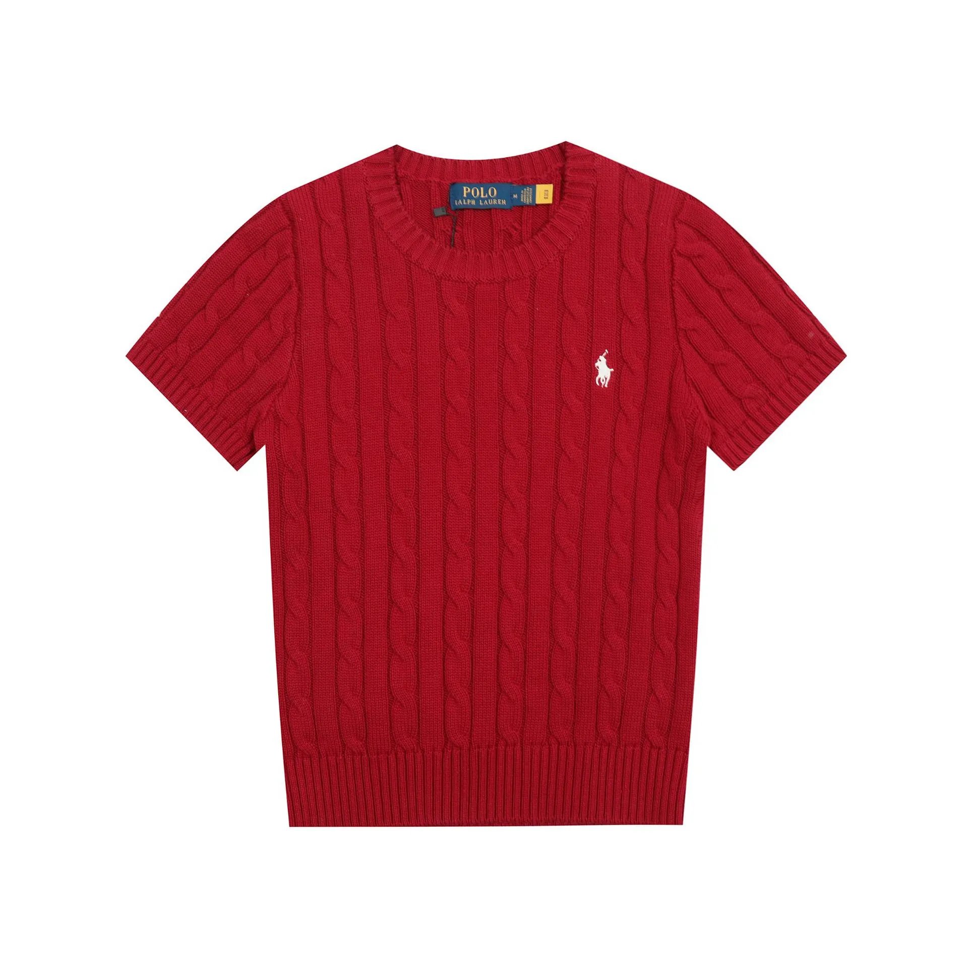 Polo Ralph Lauren Knitwear Cable-Knit Short-Sleeve Crewneck image 4