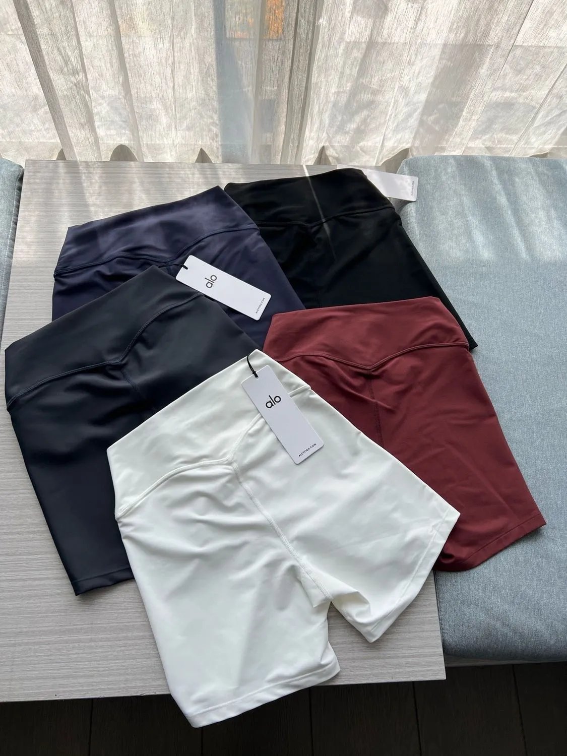 Alo Gunmetal Gray Shorts - 13