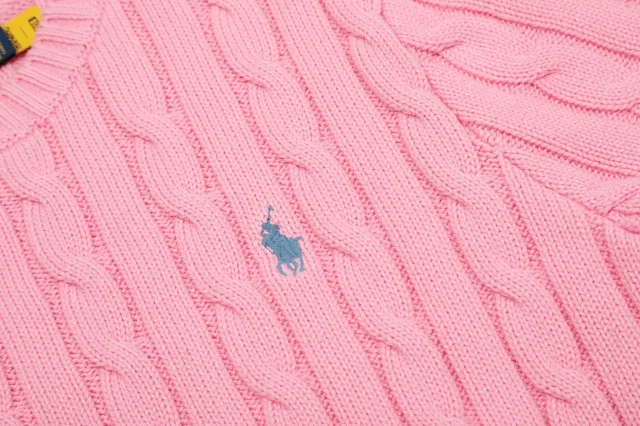 Polo Ralph Lauren Knitwear Cable-Knit Short-Sleeve Crewneck product detail image 6