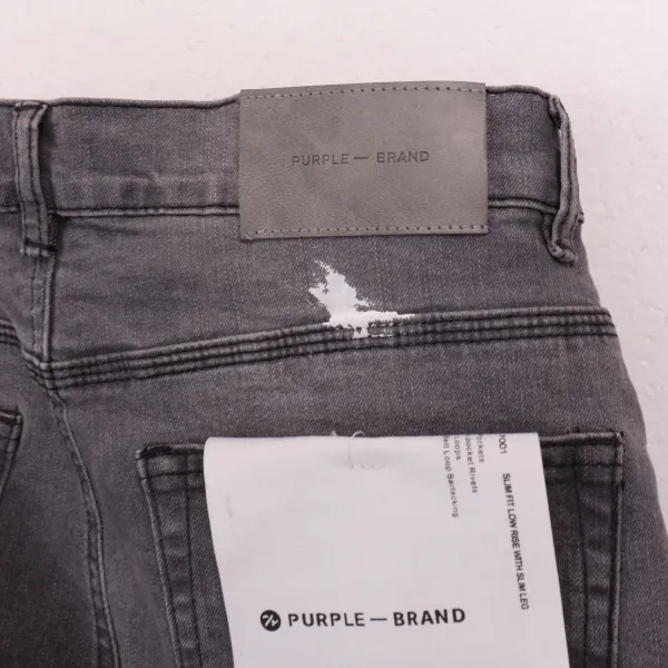 Purpul Brand Paint-Splatter Distressed Slim Fit Jeans - 11