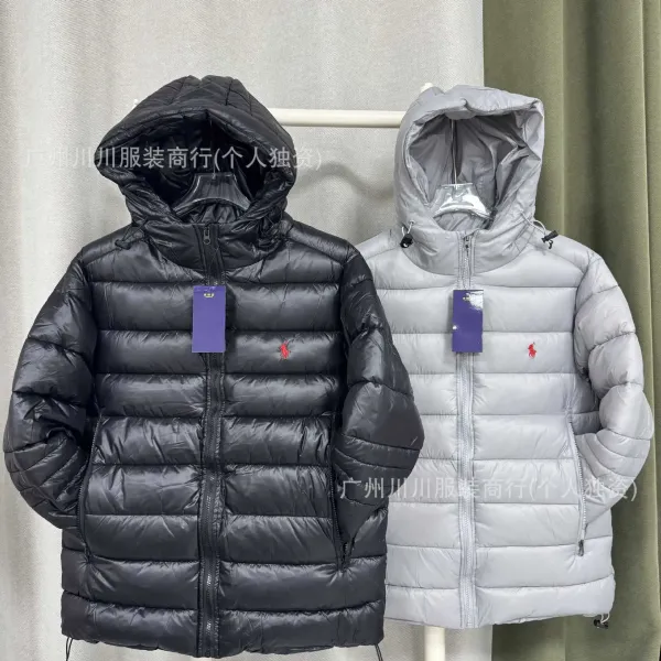 Ralph Lauren Polo Bear Down Jacket Gray - 5