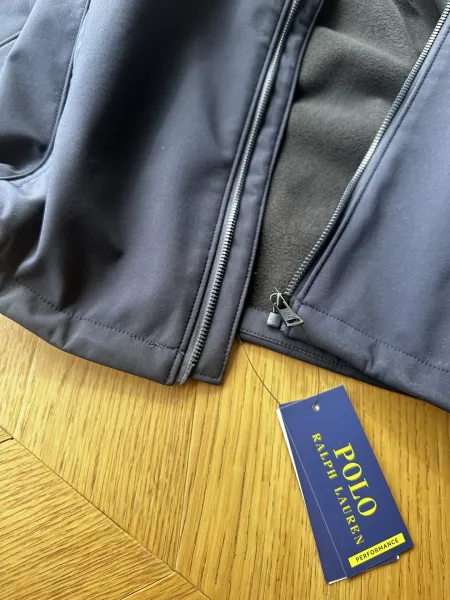 Polo Ralph Lauren Softshell Jacket Black Outerwear - 16
