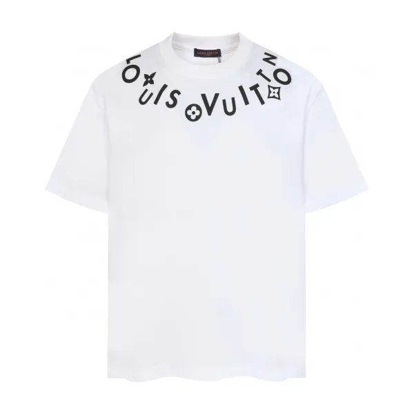 Louis Vuitton Logo Arch T-Shirt White - 1