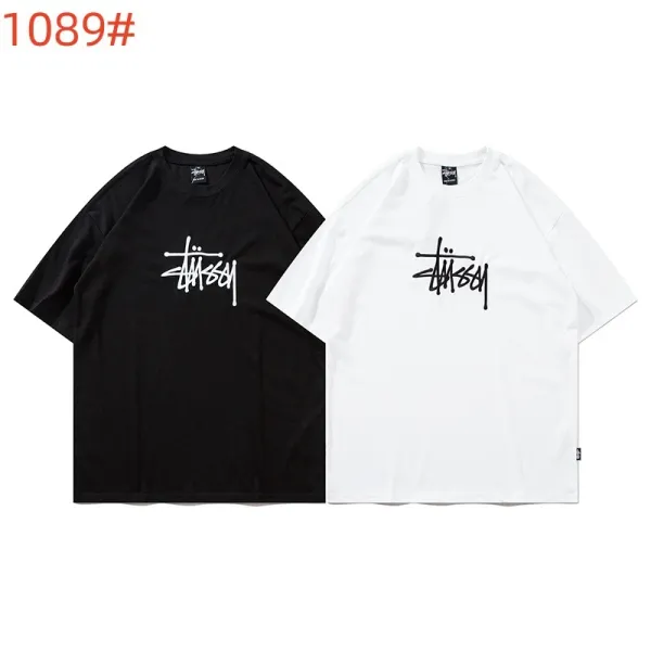 Stüssy Classic Logo Black T-Shirt - 9
