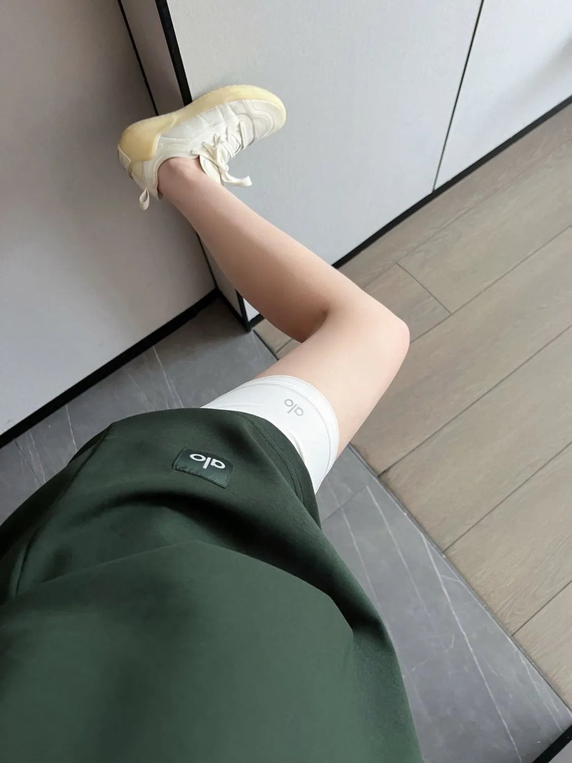 Alo Gunmetal Gray Shorts - 20