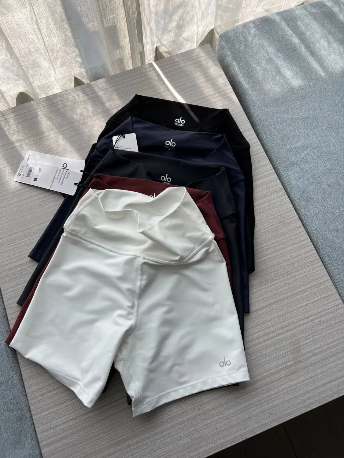 Alo Gunmetal Gray Shorts - 11