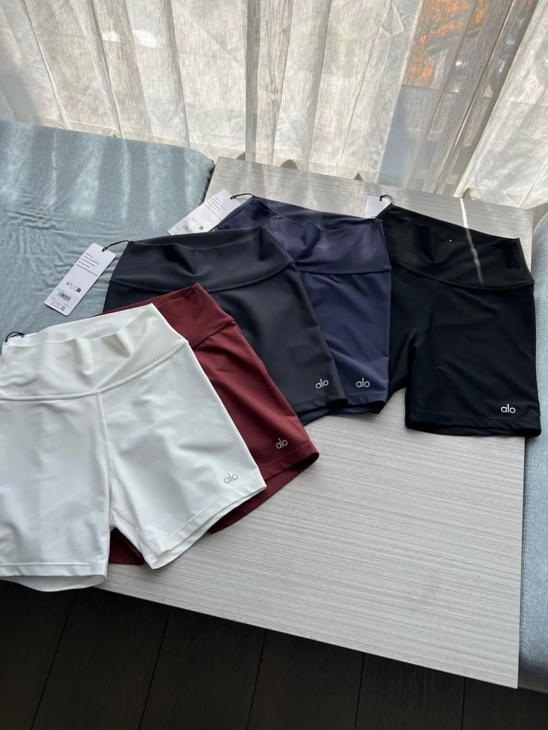 Alo Gunmetal Gray Shorts - 14