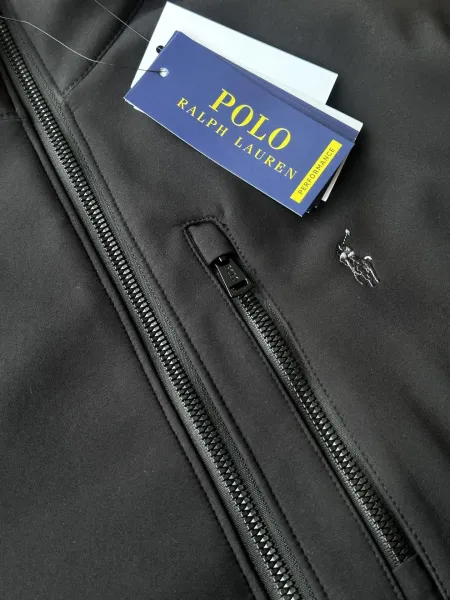 Polo Ralph Lauren Softshell Jacket Black Outerwear - 19