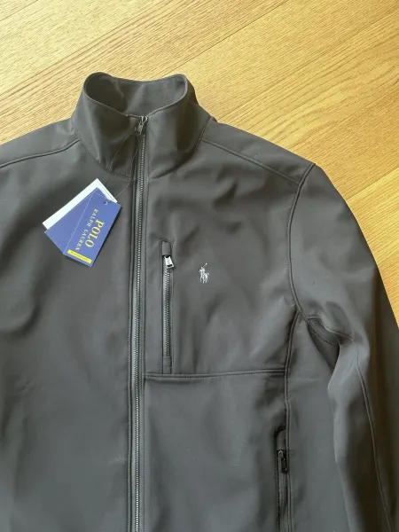 Polo Ralph Lauren Softshell Jacket Black Outerwear - 11