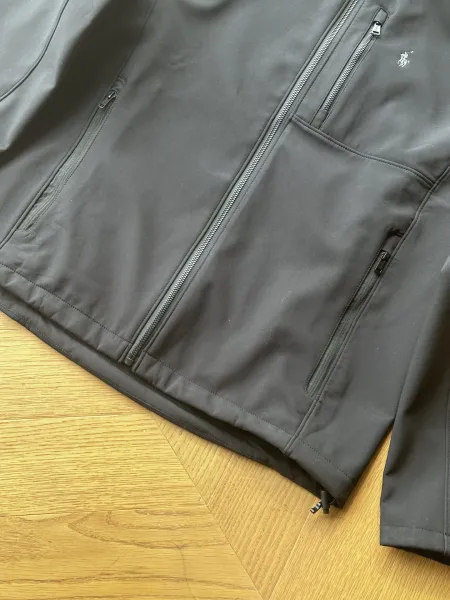 Polo Ralph Lauren Softshell Jacket Black Outerwear - 14