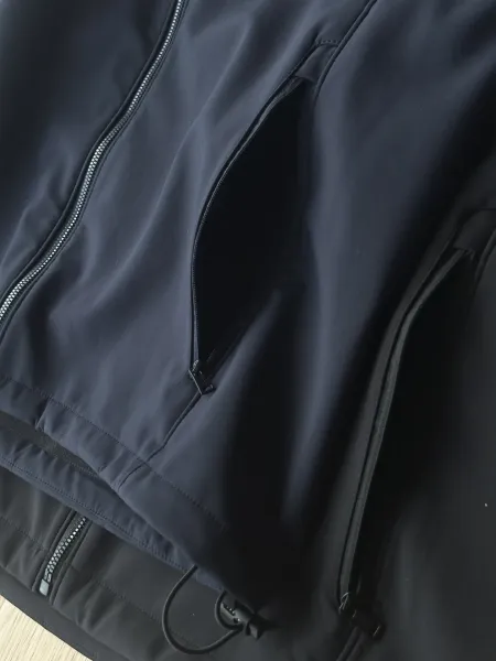 Polo Ralph Lauren Softshell Jacket Black Outerwear - 23
