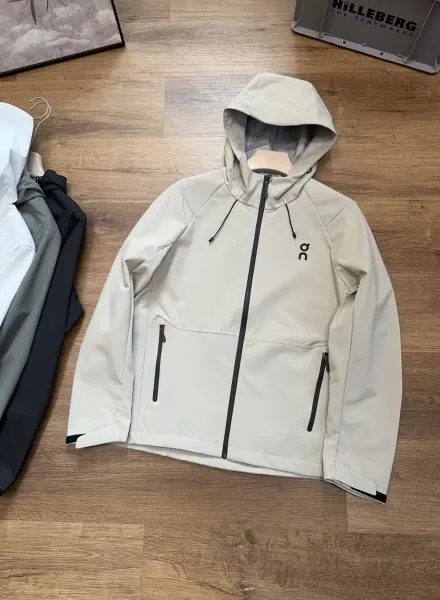 On Running Windbreaker Jacket Beige Outerwear - 6