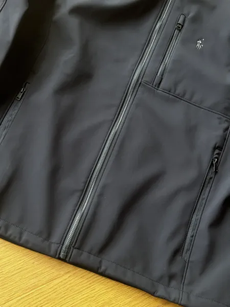 Polo Ralph Lauren Softshell Jacket Black Outerwear - 15