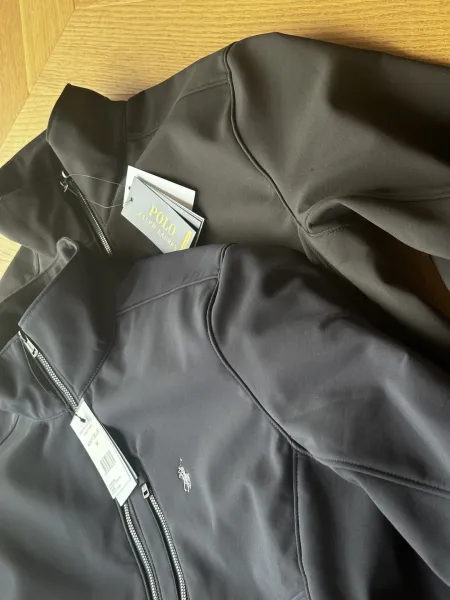 Polo Ralph Lauren Softshell Jacket Black Outerwear - 17