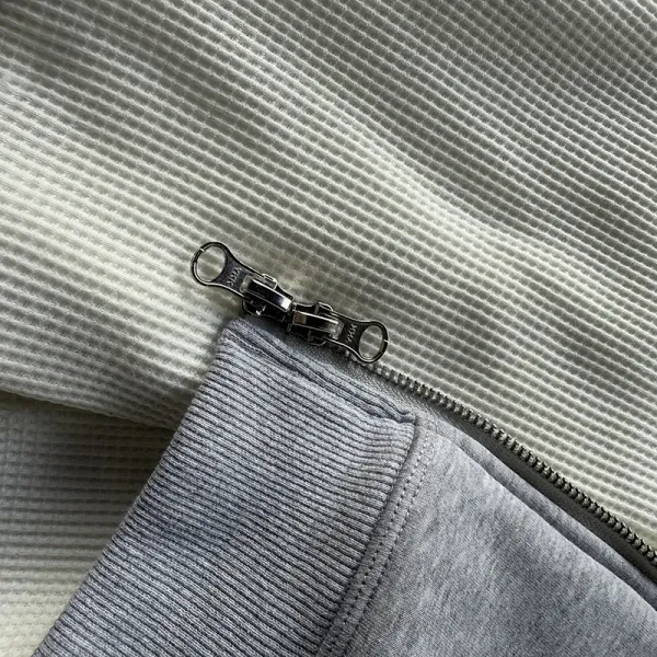 GRA Zip-Up Hoodie Gray - 7