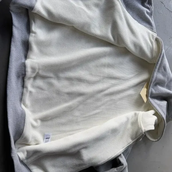 GRA Zip-Up Hoodie Gray - 6
