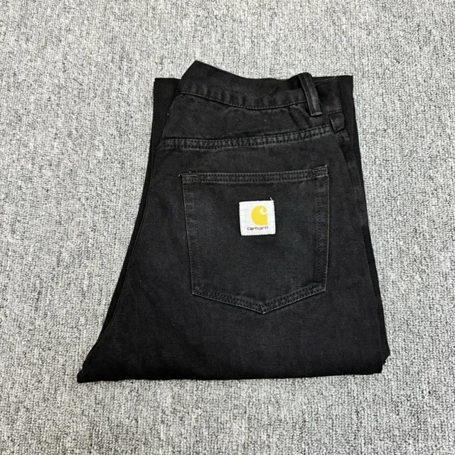 Carhartt Jeans Straight-Leg with Logo Back Pocket Patch product detail image 23