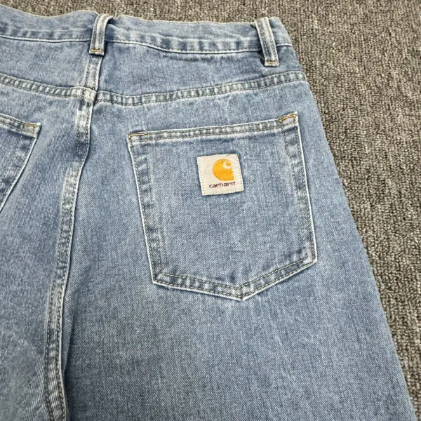 Carhartt Work In Progress Relaxed Fit Washed Denim Jeans - 18
