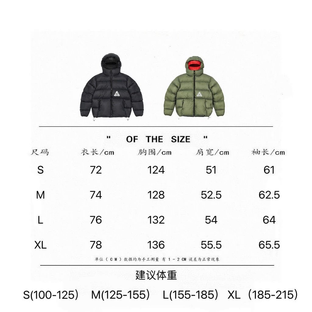 Palace x The North Face Puffer Jacket Olive Green Down Jacket product detail 2 in Litbuy spreadsheet finds