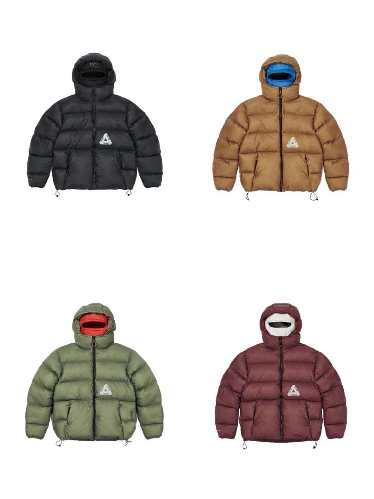 Palace x The North Face Puffer Jacket Olive Green Down Jacket product detail 35 in Litbuy spreadsheet finds