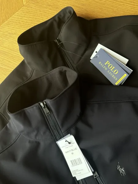 Polo Ralph Lauren Softshell Jacket Black Outerwear - 12