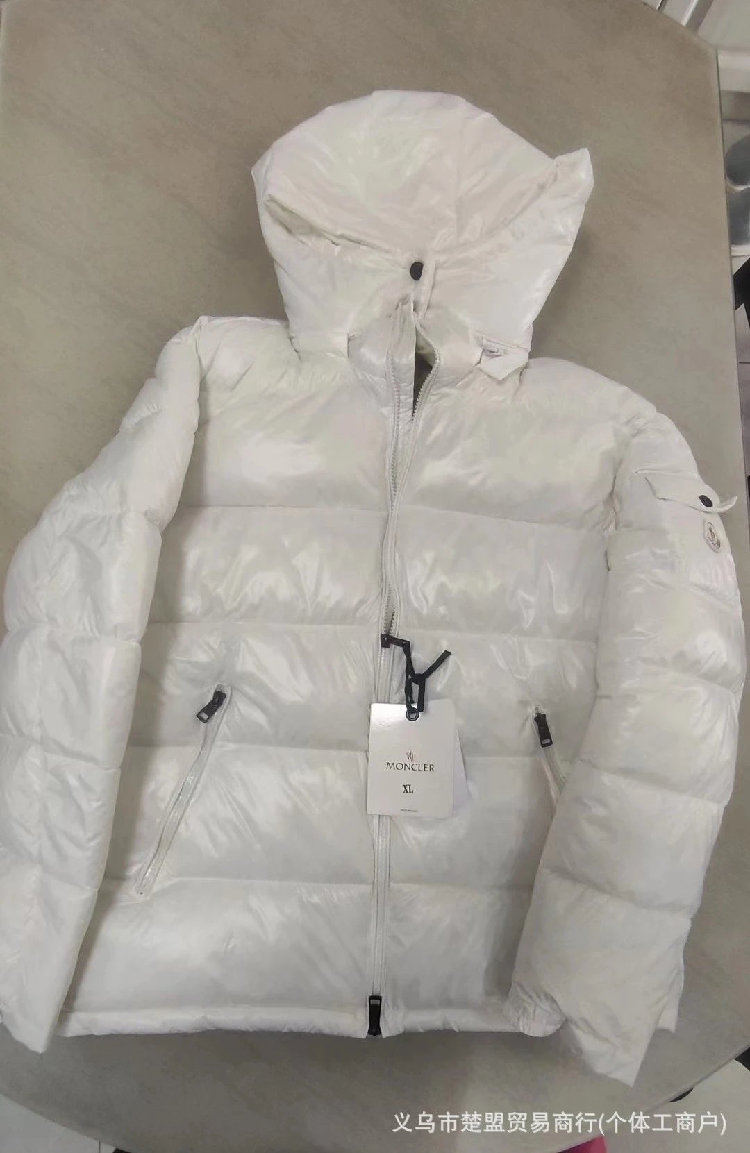Black Classic Cotton Parka Jacket photo 5