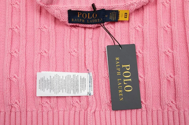 Polo Ralph Lauren Knitwear Cable-Knit Short-Sleeve Crewneck product detail image 5