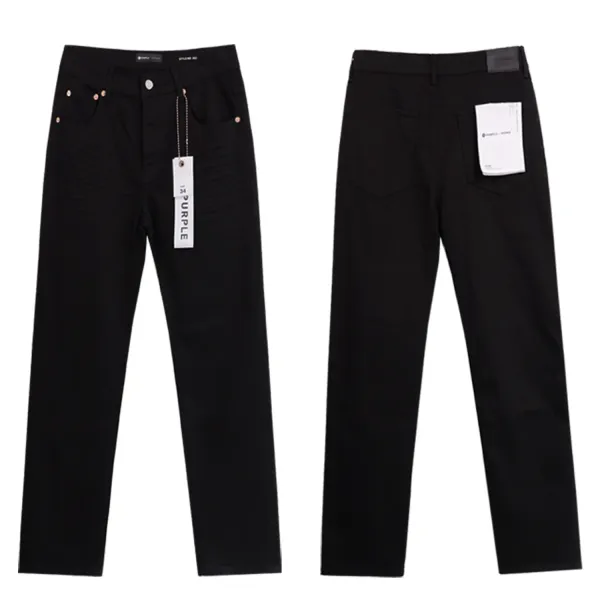 Purple x Second Style No. 300 Black Jeans - 1