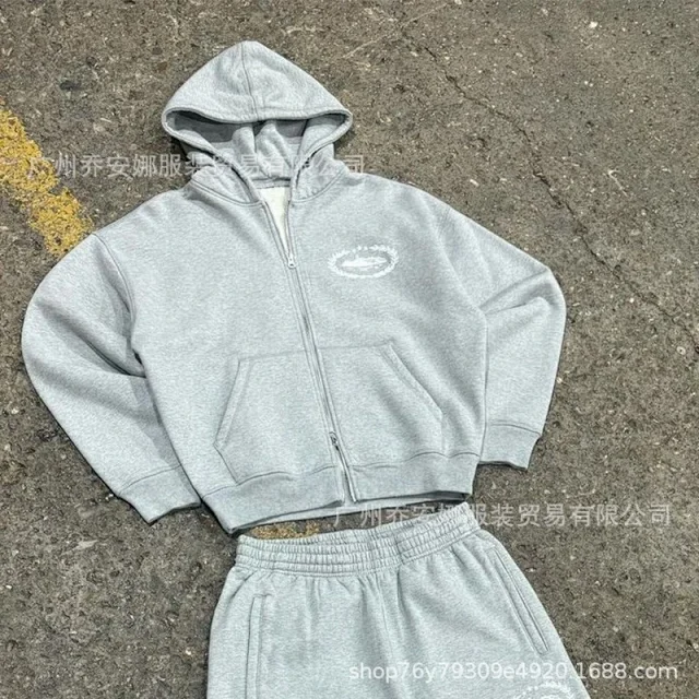 Corteiz Tracksuits Zip Hoodie and Joggers Set product detail image 6