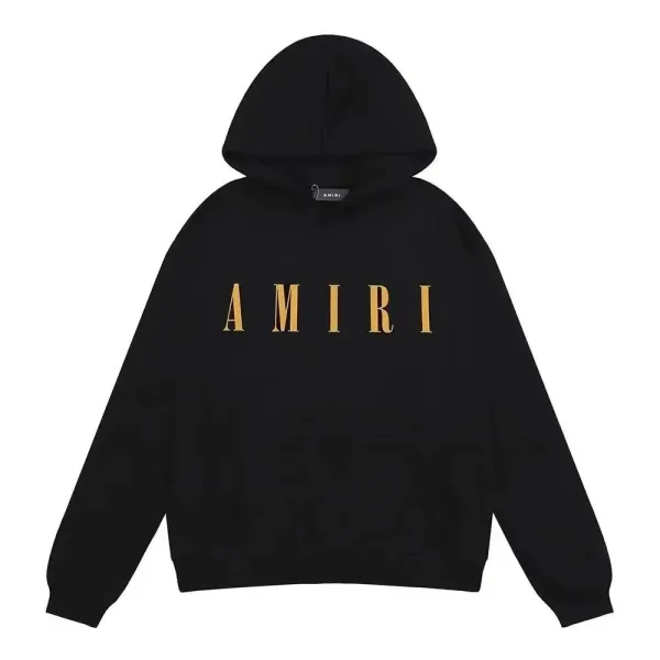 Amiri Distressed Logo White Hoodie - 10
