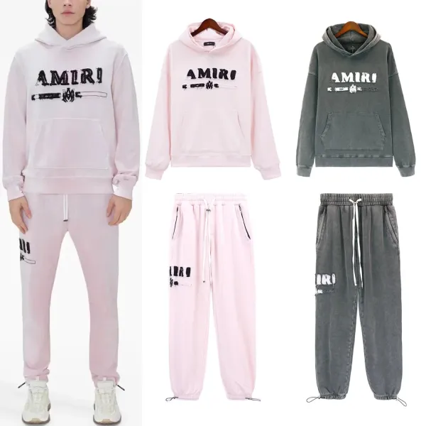 Amiri Wide-Leg Sweatpants Black - 6